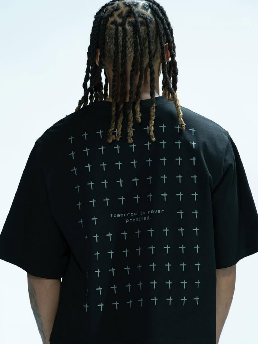 RTA x Liam DDG Grid T-shirt - Tomorrow Is Never Promised